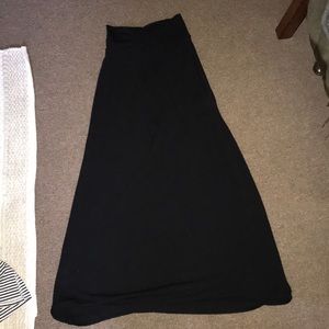 Black skirt